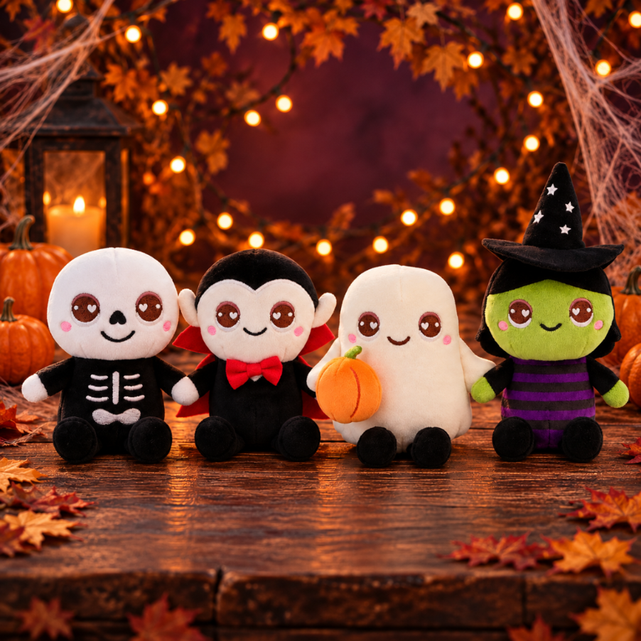 Keel Toys Halloween Spookamals Mini Soft Toys - Dracula