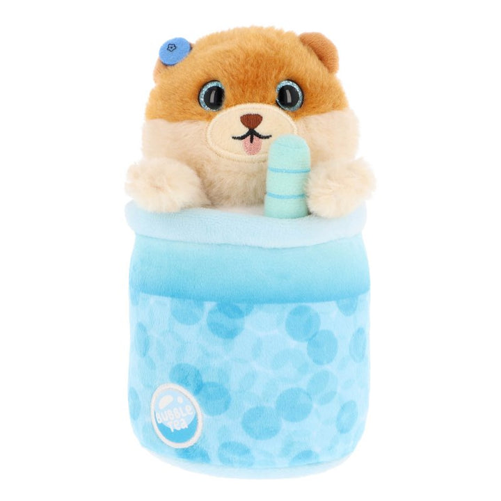 Keel Toys Café Cute Bubble Tea Soft Toys - Pomeranian