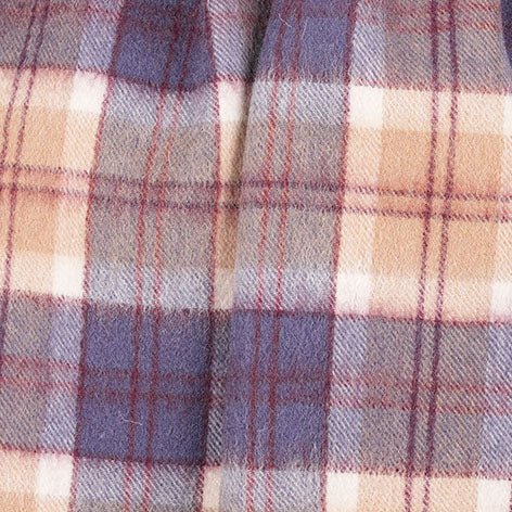 Edinburgh 100% Lambswool Scarf – Premium Soft Wool Wrap - BANNOCKBANE NAVY