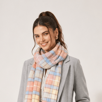 Edinburgh 100% Lambswool Scarf – Premium Soft Wool Wrap - BUCHANAN ANCIENT