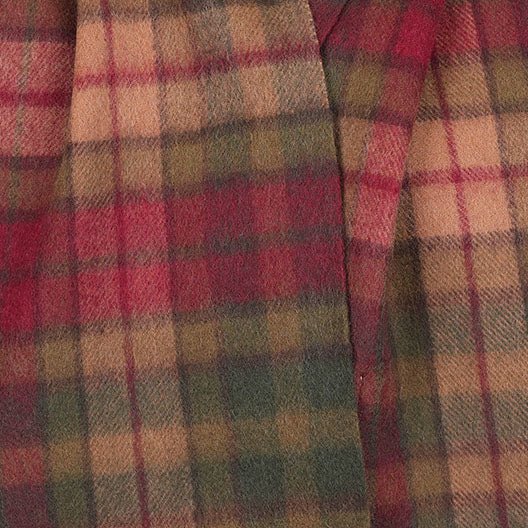 Edinburgh 100% Lambswool Scarf – Premium Soft Wool Wrap - BUCHANAN AUTUMN