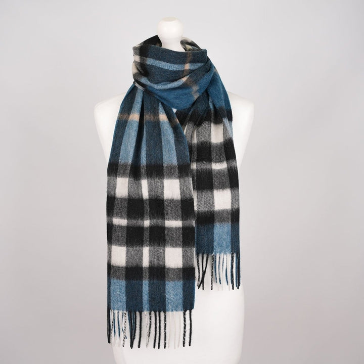 Edinburgh 100% Lambswool Scarf – Premium Soft Wool Wrap - EXPLODED SCOTTY THOMSON PACIFIC