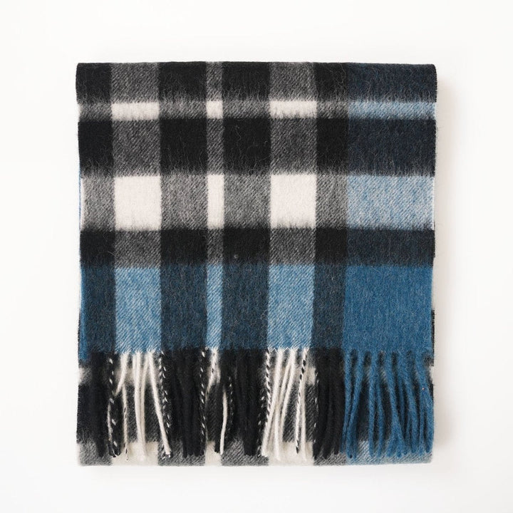 Edinburgh 100% Lambswool Scarf – Premium Soft Wool Wrap - EXPLODED SCOTTY THOMSON PACIFIC