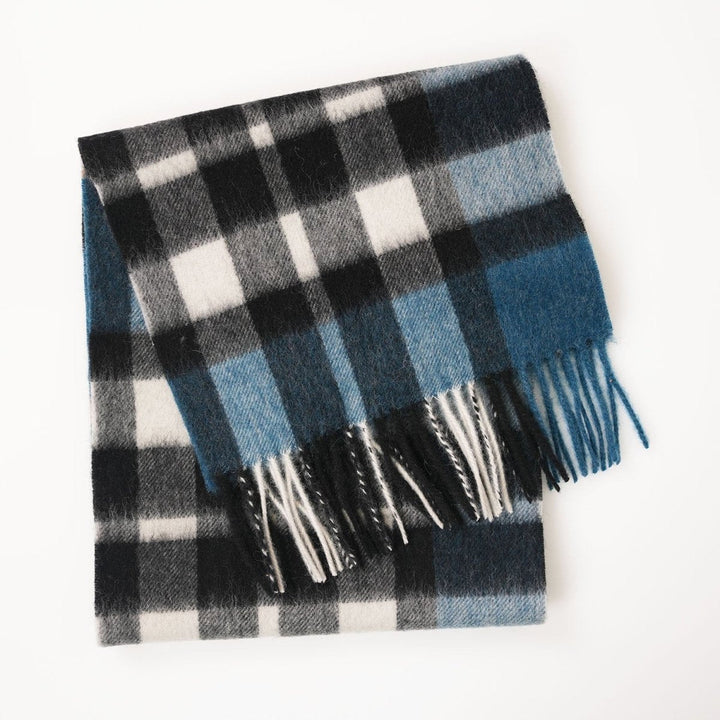 Edinburgh 100% Lambswool Scarf – Premium Soft Wool Wrap - EXPLODED SCOTTY THOMSON PACIFIC