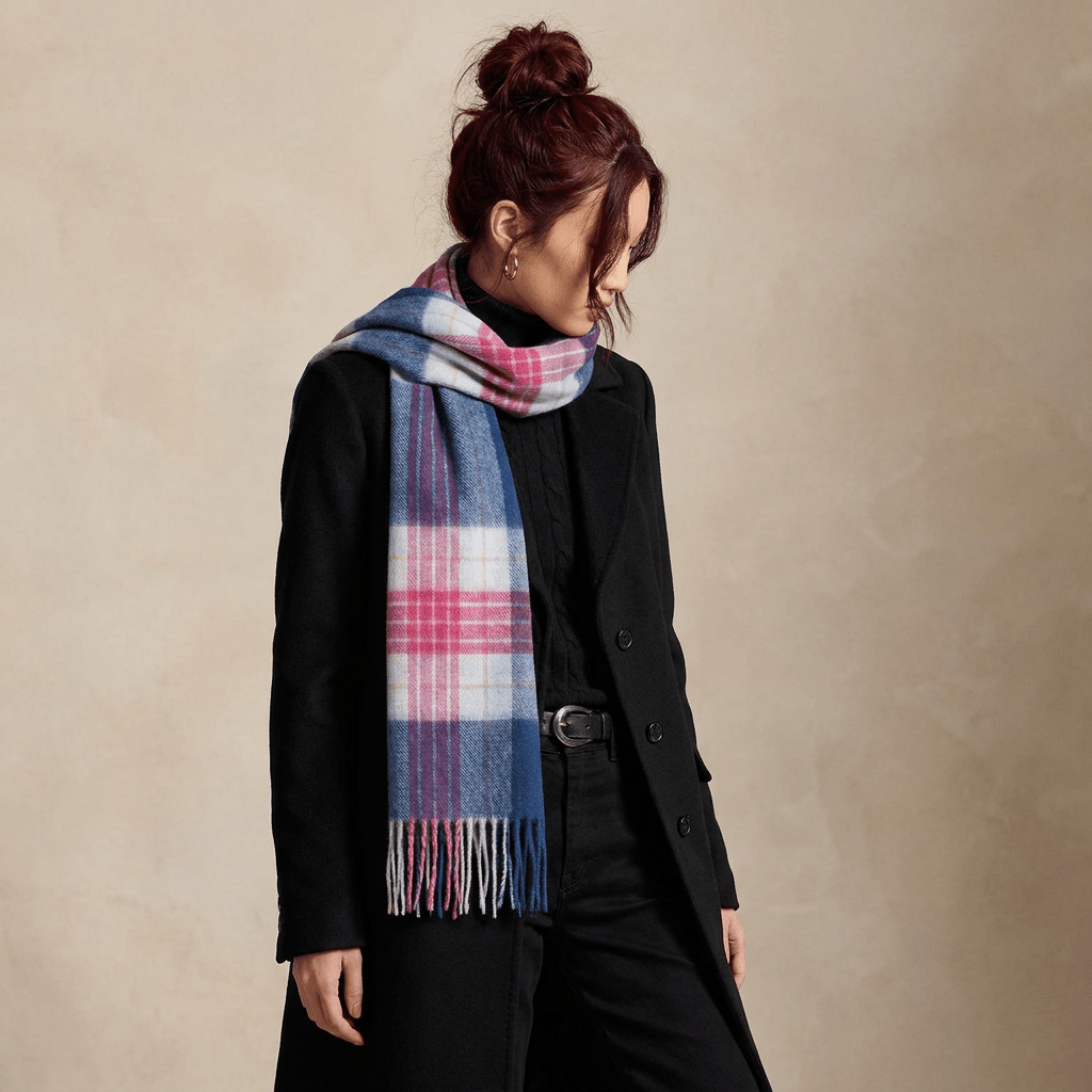 Edinburgh 100% Lambswool Scarf – Premium Soft Wool Wrap - HOLYROOD
