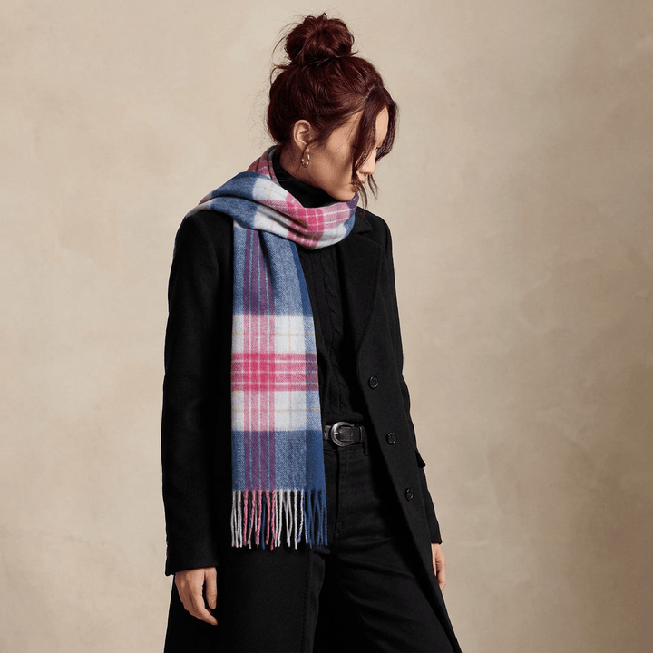 Edinburgh 100% Lambswool Scarf – Premium Soft Wool Wrap - HOLYROOD