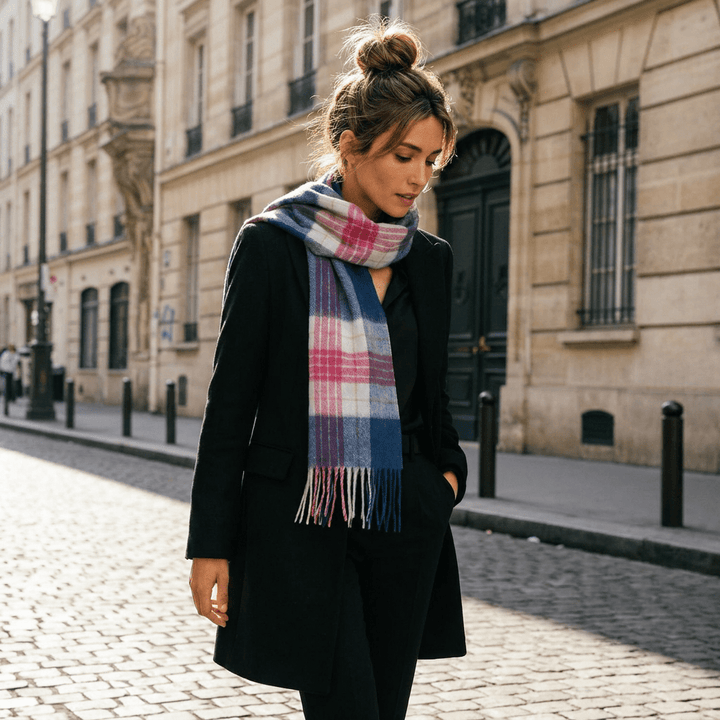 Edinburgh 100% Lambswool Scarf – Premium Soft Wool Wrap - HOLYROOD