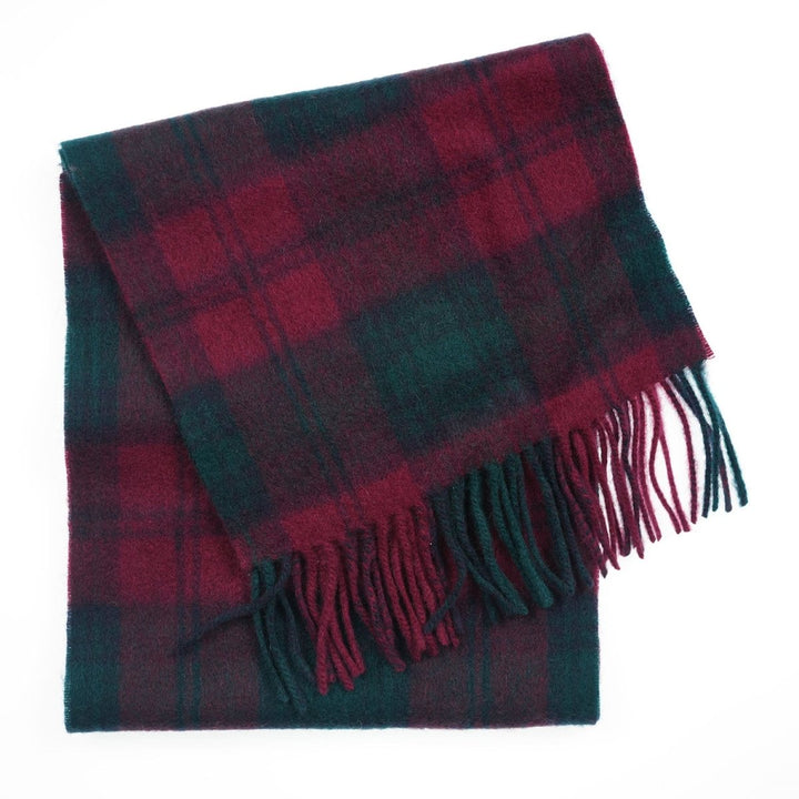 Edinburgh 100% Lambswool Scarf – Premium Soft Wool Wrap - LINDSAY