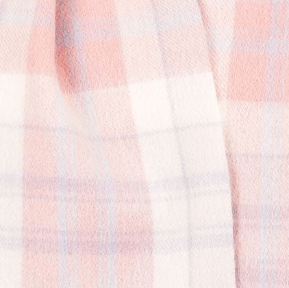 Edinburgh 100% Lambswool Scarf – Premium Soft Wool Wrap - MACDONALD WHITE MIX