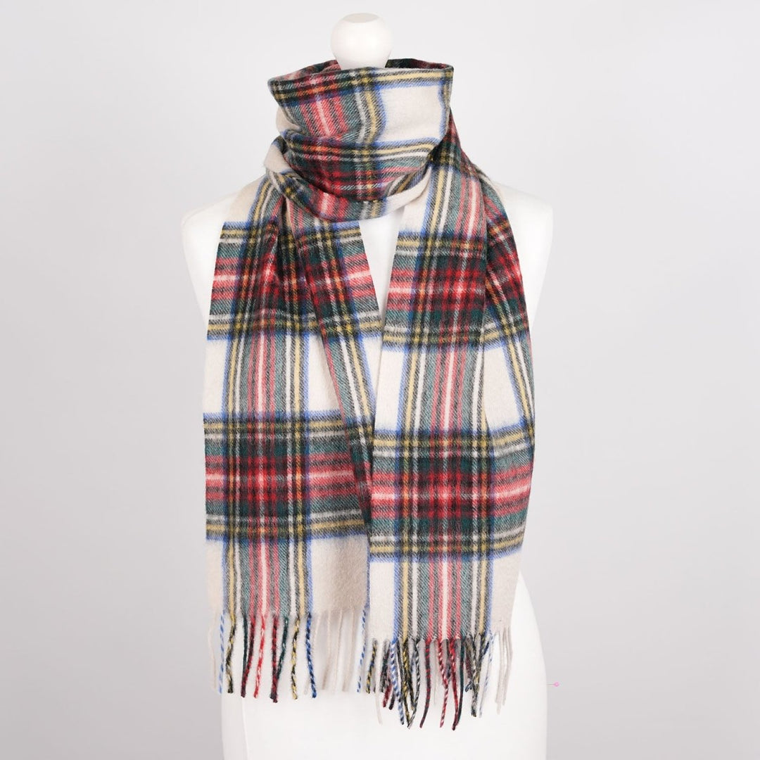 Edinburgh 100% Lambswool Scarf – Premium Soft Wool Wrap - STEWART DRESS