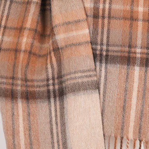 Edinburgh 100% Lambswool Scarf – Premium Soft Wool Wrap - STEWART NATURAL DRESS