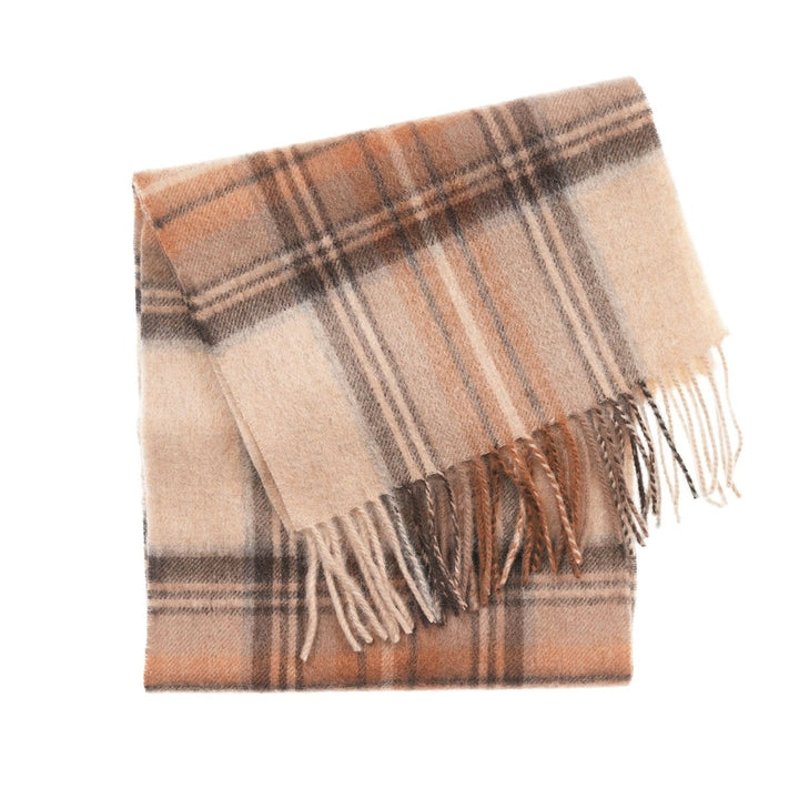 Edinburgh 100% Lambswool Scarf – Premium Soft Wool Wrap - STEWART NATURAL DRESS