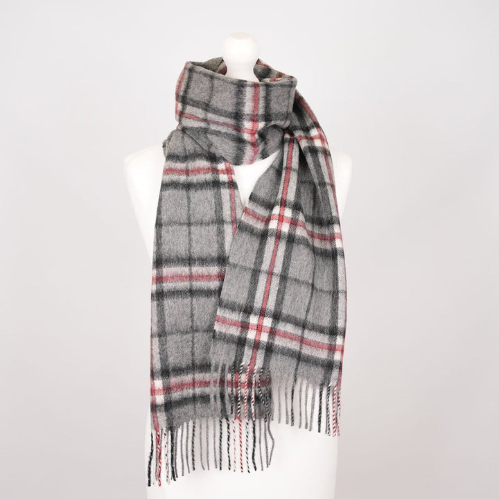 Edinburgh 100% Lambswool Scarf – Premium Soft Wool Wrap - THOMSON GREY