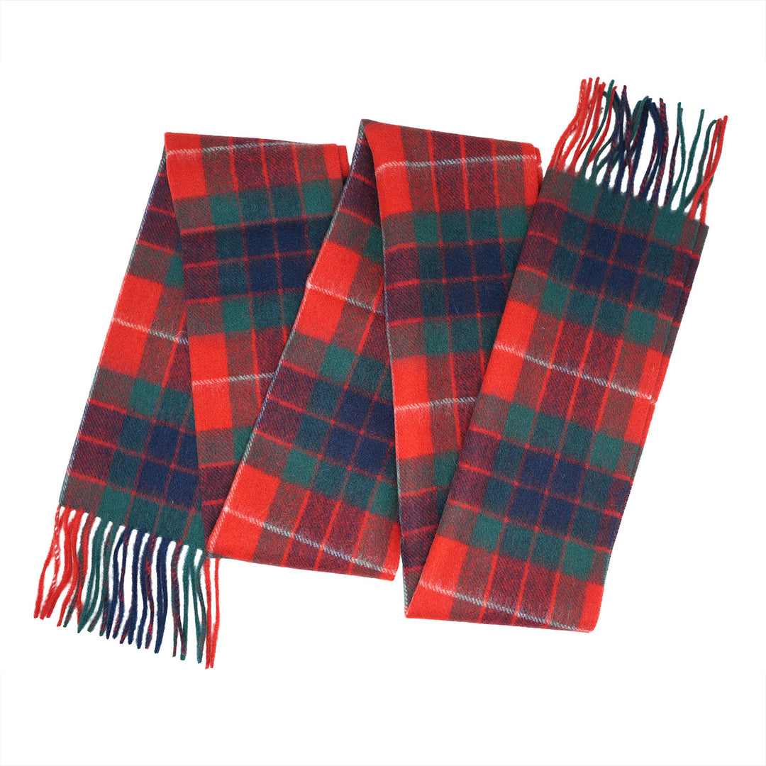 Tartan of Scotland 100% Pure New Wool Clan Scarf - Fraser Red