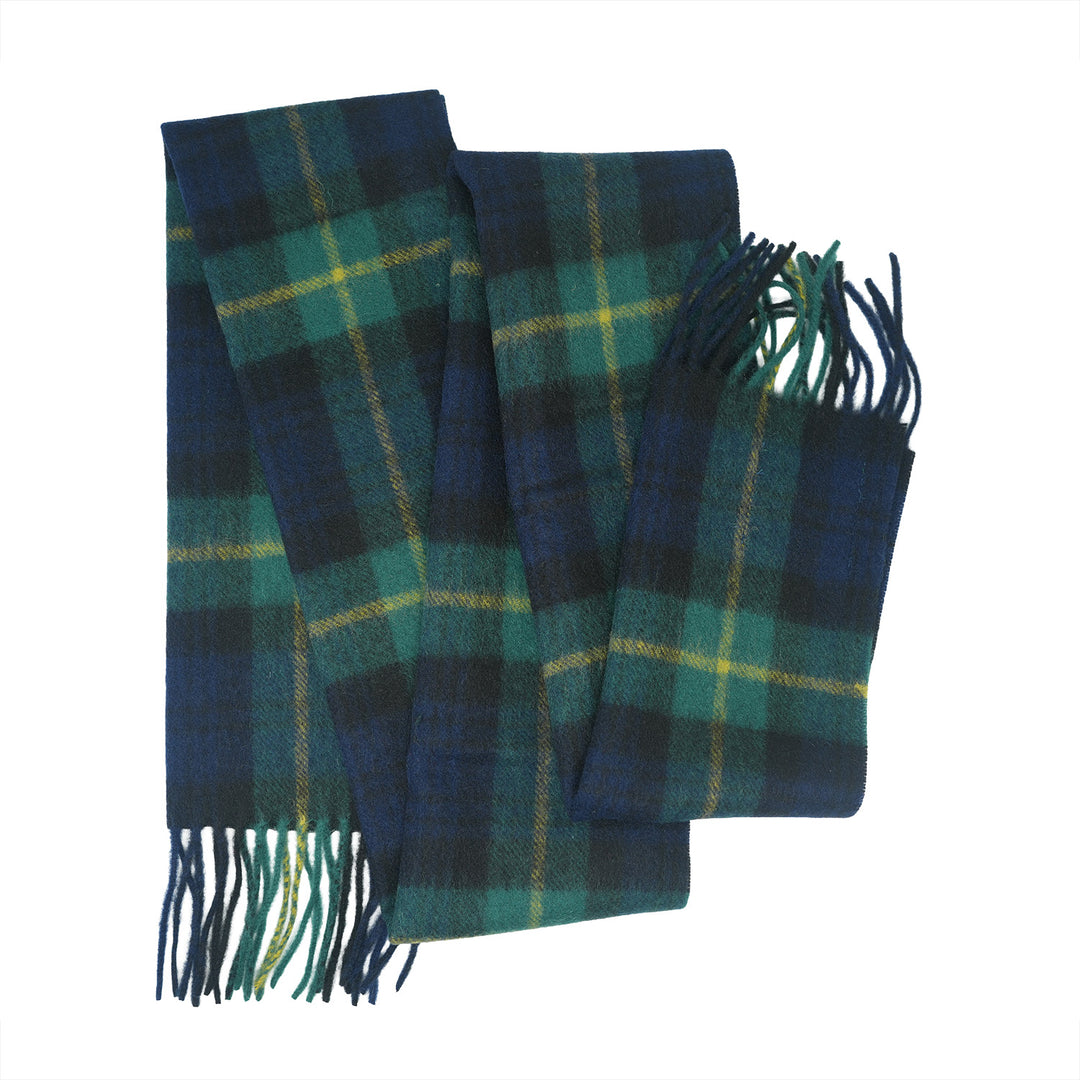 Tartan of Scotland 100% Pure New Wool Clan Scarf - Gordon Clan