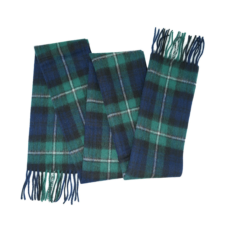 Tartan of Scotland 100% Pure New Wool Clan Scarf - Forbes