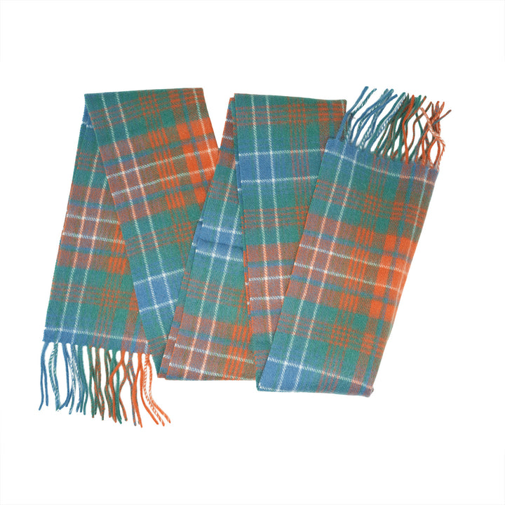 Tartan of Scotland 100% Pure New Wool Clan Scarf - Wilson Acient