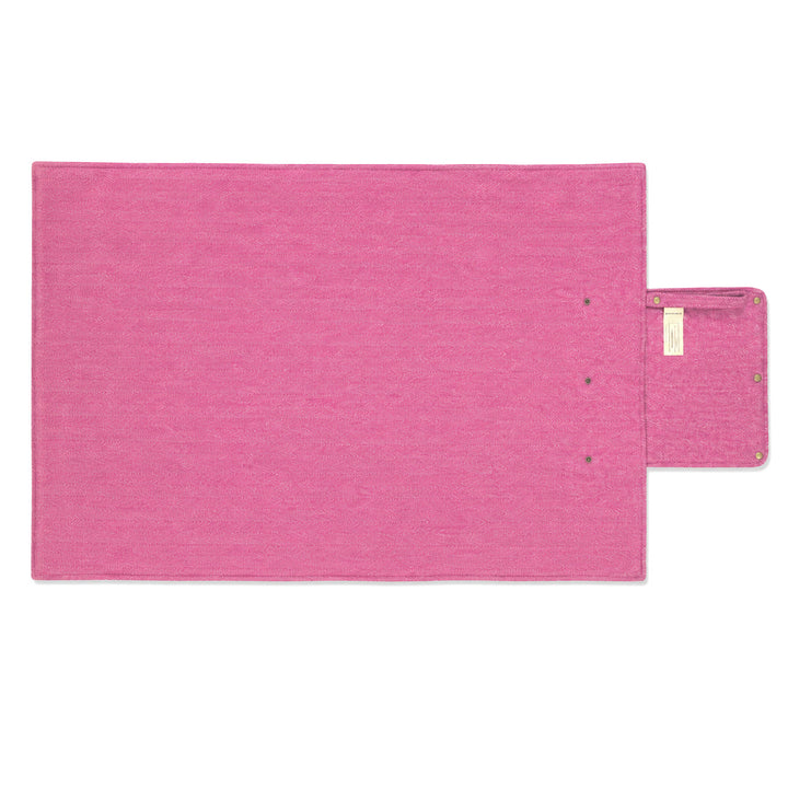 Woodside Travel Picnic Blanket with Carry Strap - Pink
