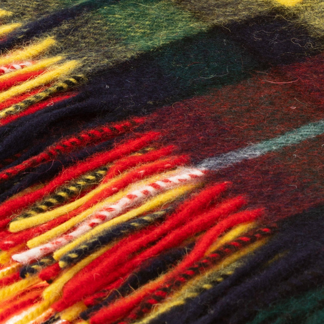 100% Lambswool Blanket Buchanan Modern - Dunedin Cashmere