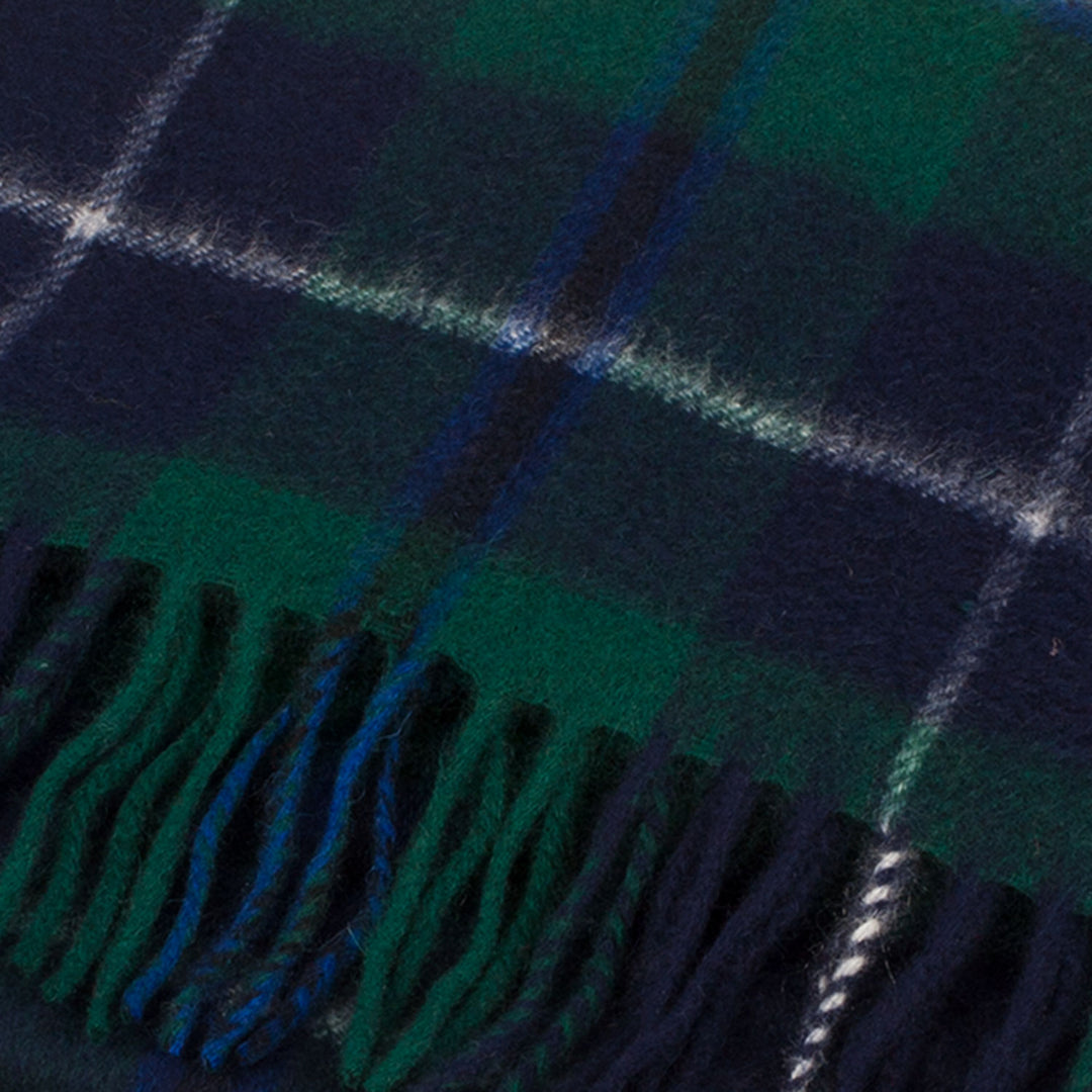 Cashmere Scottish Tartan Clan Scarf  Douglas