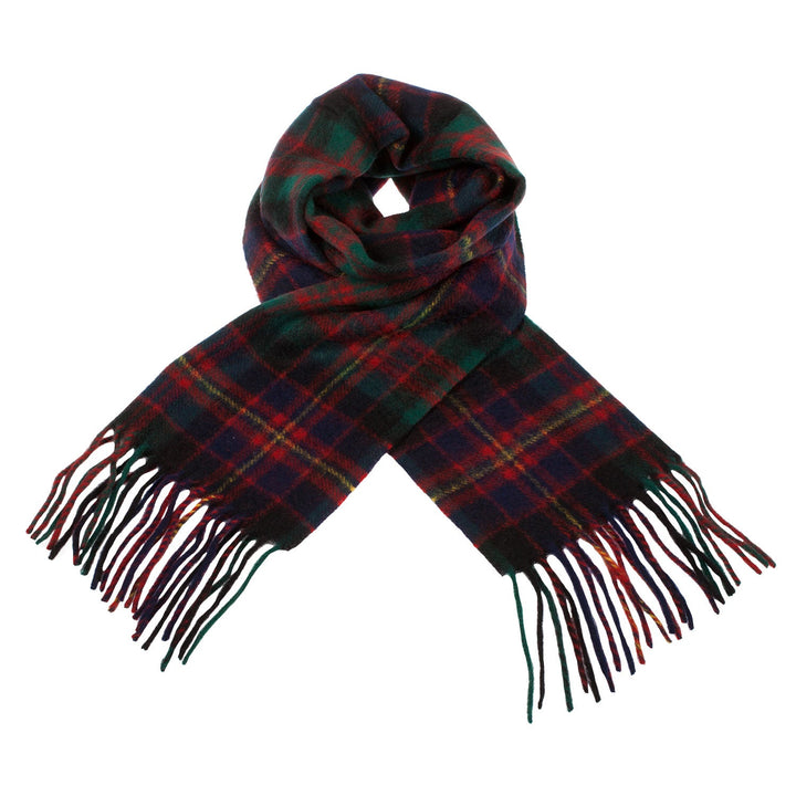 Cashmere Scottish Tartan Clan Scarf Cameron Of Erracht - Dunedin Cashmere