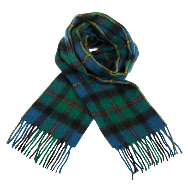 Cashmere Scottish Tartan Clan Scarf Macleod Of Harris Ancient - Dunedin Cashmere