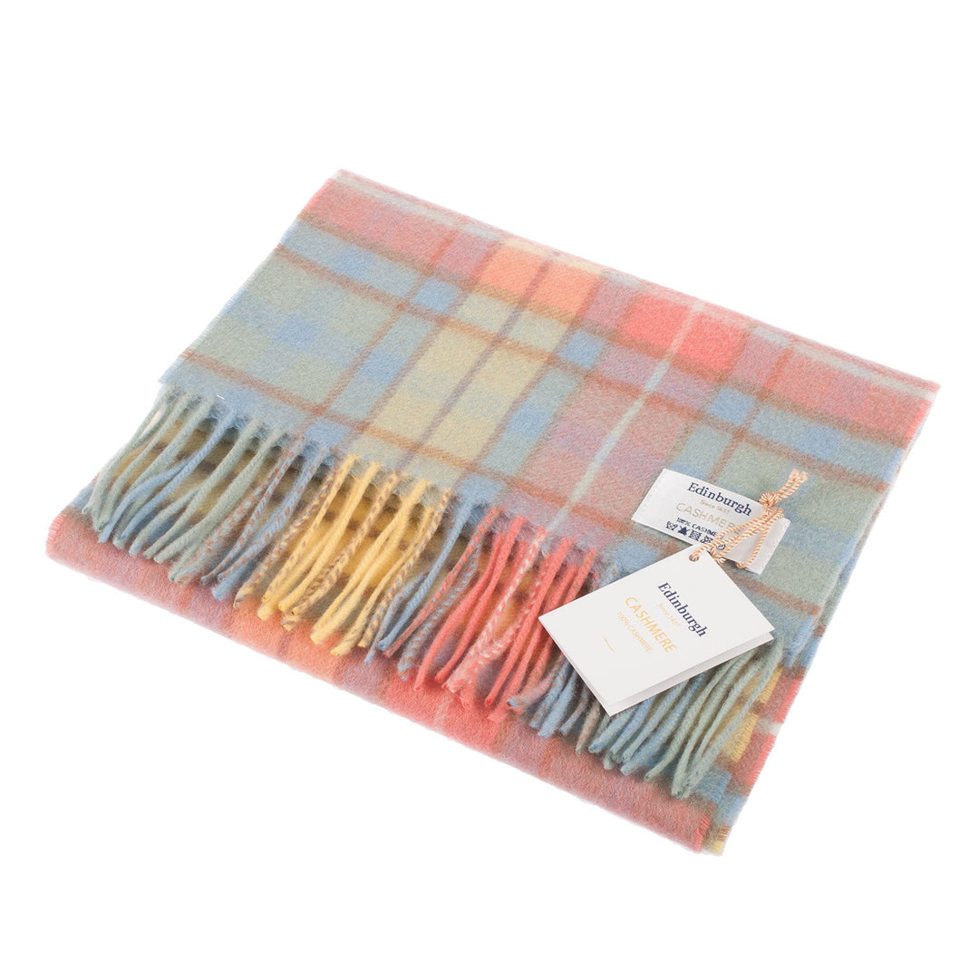 Edinburgh Cashmere Scarf Buchanan Ancient - Dunedin Cashmere