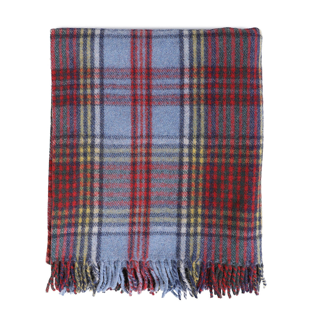 Highland Wool Blend Tartan Blanket / Throw Extra Warm Anderson - Dunedin Cashmere
