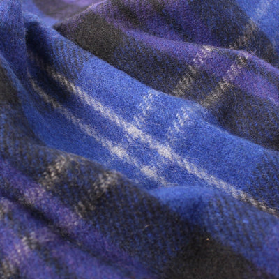 Highland Wool Blend Tartan Blanket / Throw Extra Warm Heritage Of Scotland - Dunedin Cashmere
