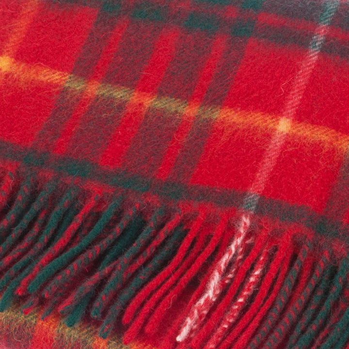 Lambswool Scottish Tartan Clan Scarf Bruce - Dunedin Cashmere