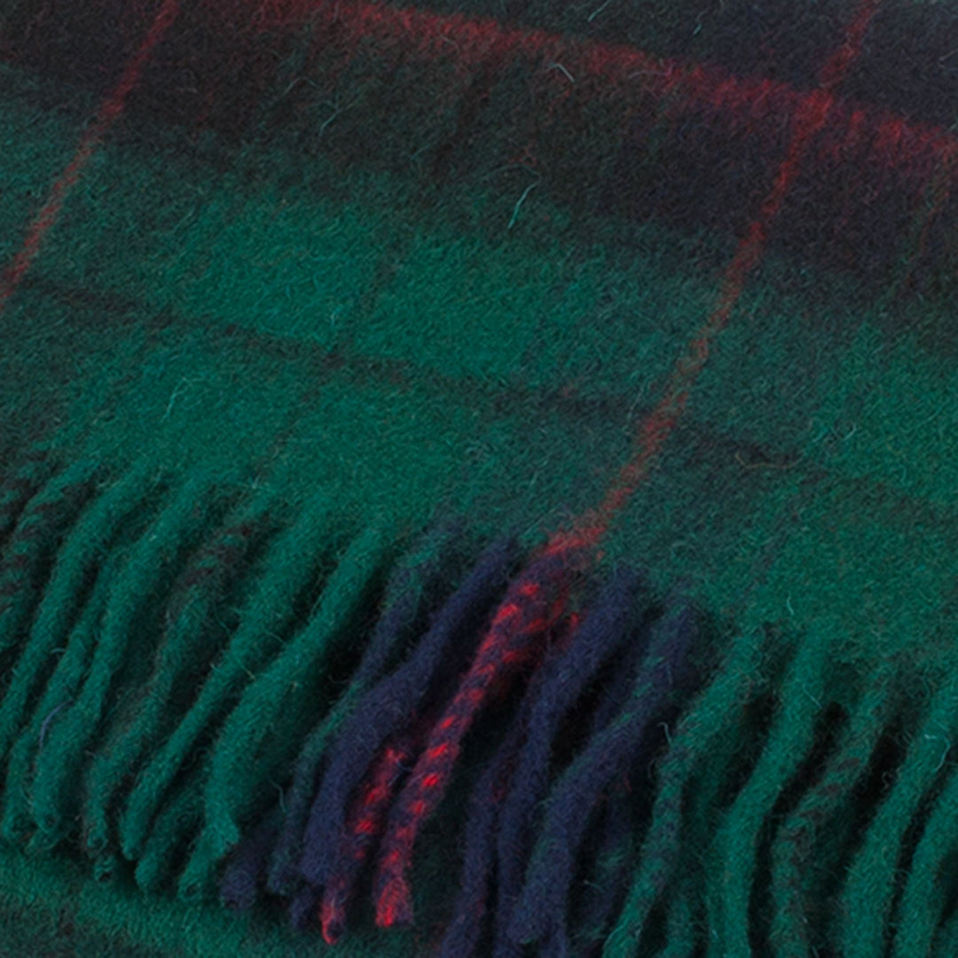 Lambswool Scottish Tartan Clan Scarf Davidson - Dunedin Cashmere
