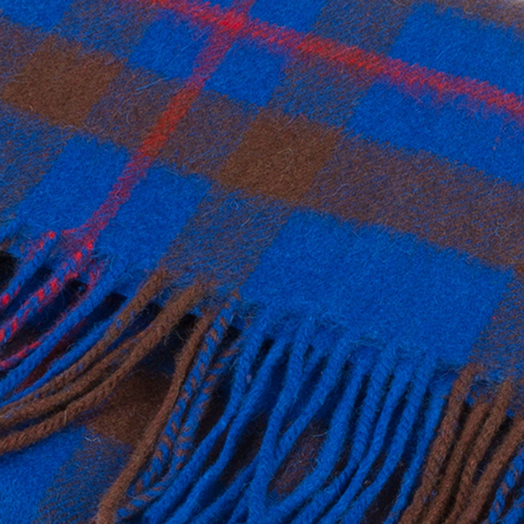 Lambswool Scottish Tartan Clan Scarf Elliot - Dunedin Cashmere