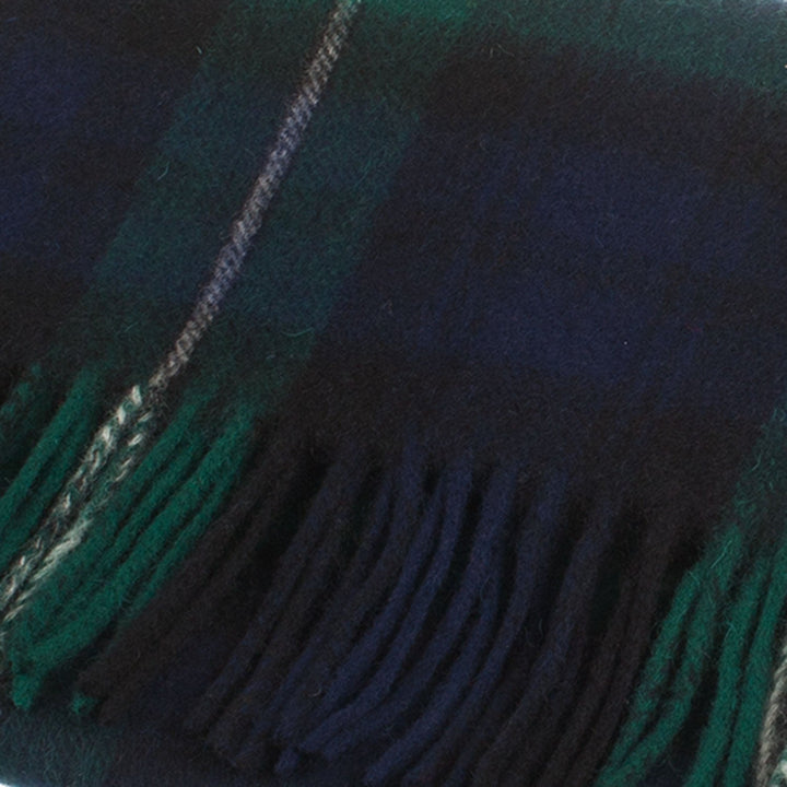 Lambswool Scottish Tartan Clan Scarf Forbes - Dunedin Cashmere