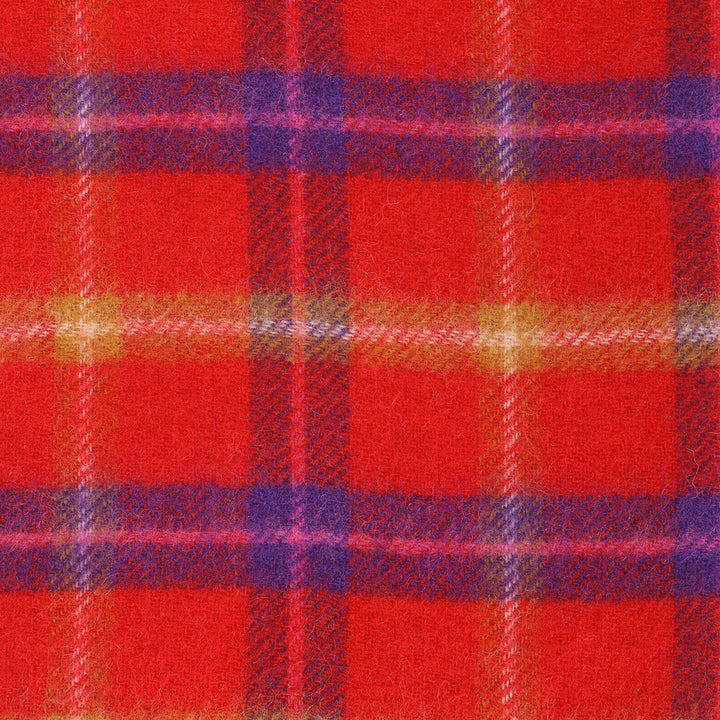 Lambswool Scottish Tartan Clan Scarf Love Tartan - Dunedin Cashmere