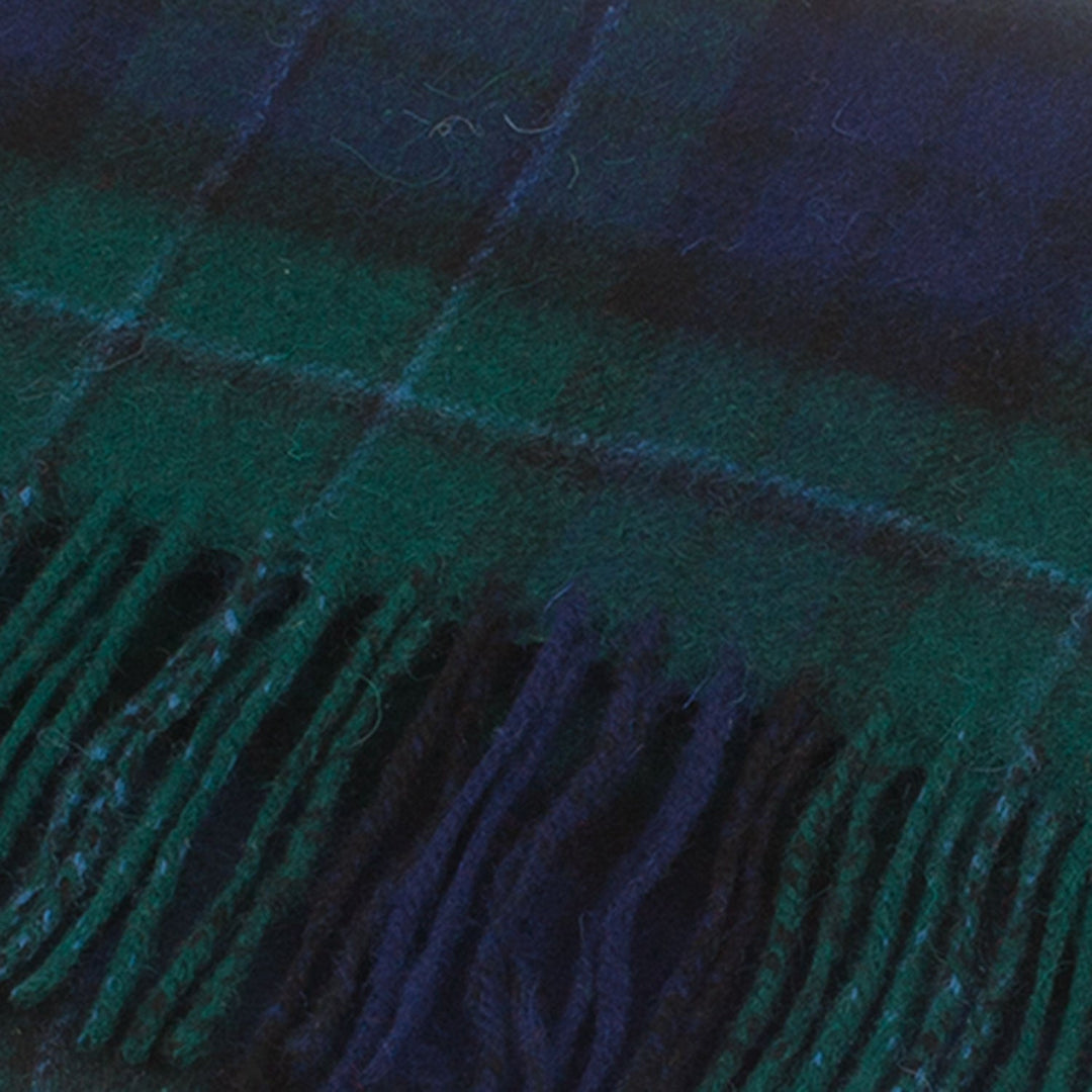 Lambswool Scottish Tartan Clan Scarf Maccallum - Dunedin Cashmere