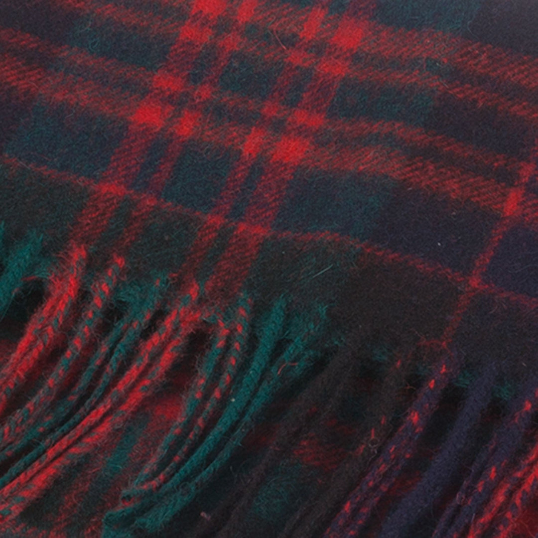 Lambswool Scottish Tartan Clan Scarf Macdonald Clan - Dunedin Cashmere