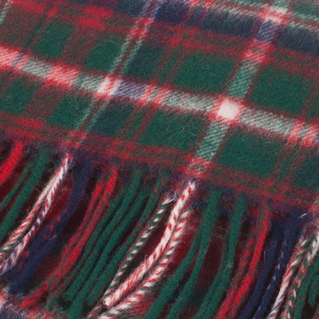 Lambswool Scottish Tartan Clan Scarf Macdougall - Dunedin Cashmere
