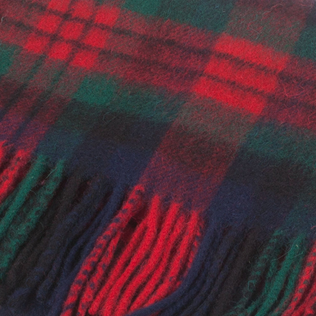 Lambswool Scottish Tartan Clan Scarf Macduff - Dunedin Cashmere