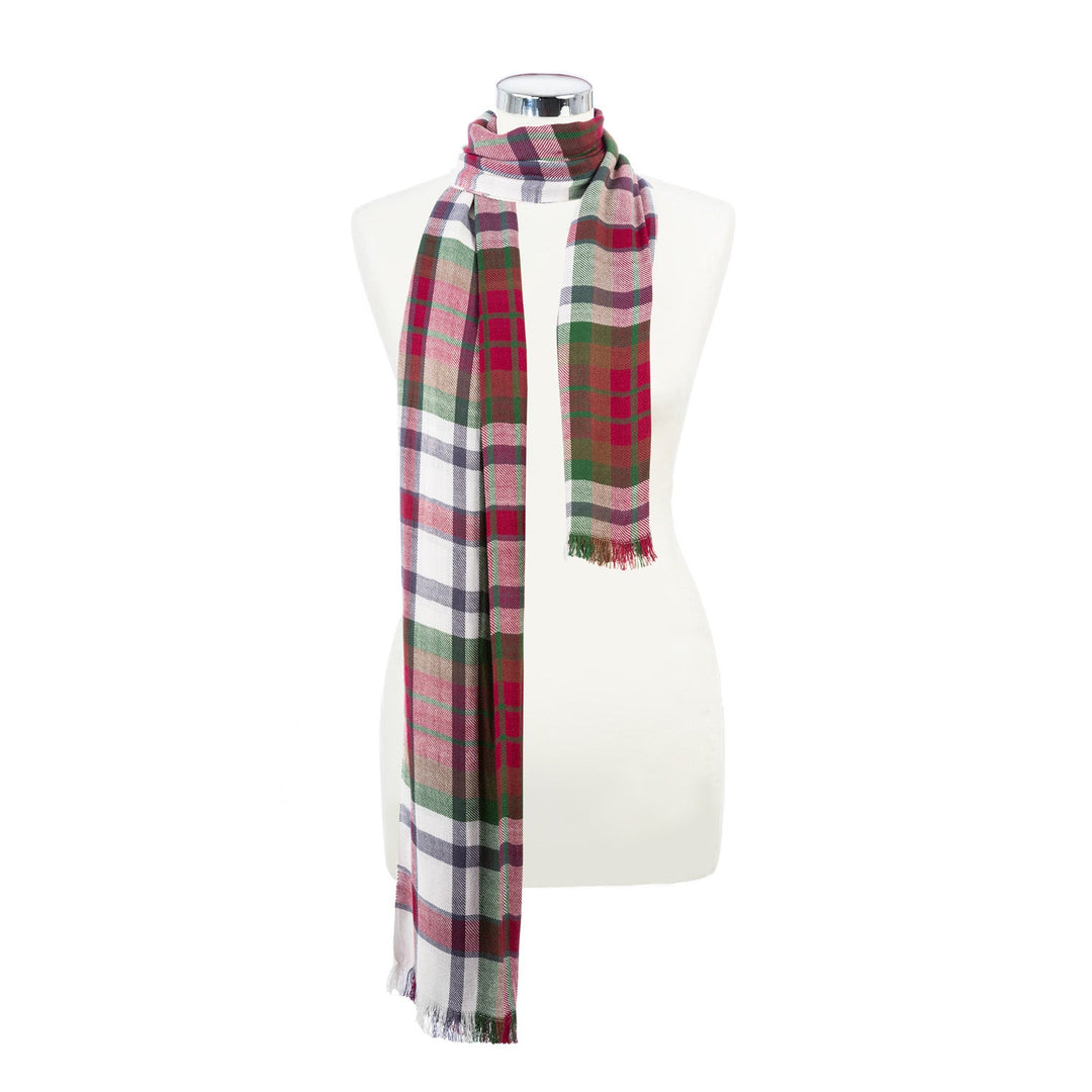 Tartan Stole Macduff Dress - Dunedin Cashmere