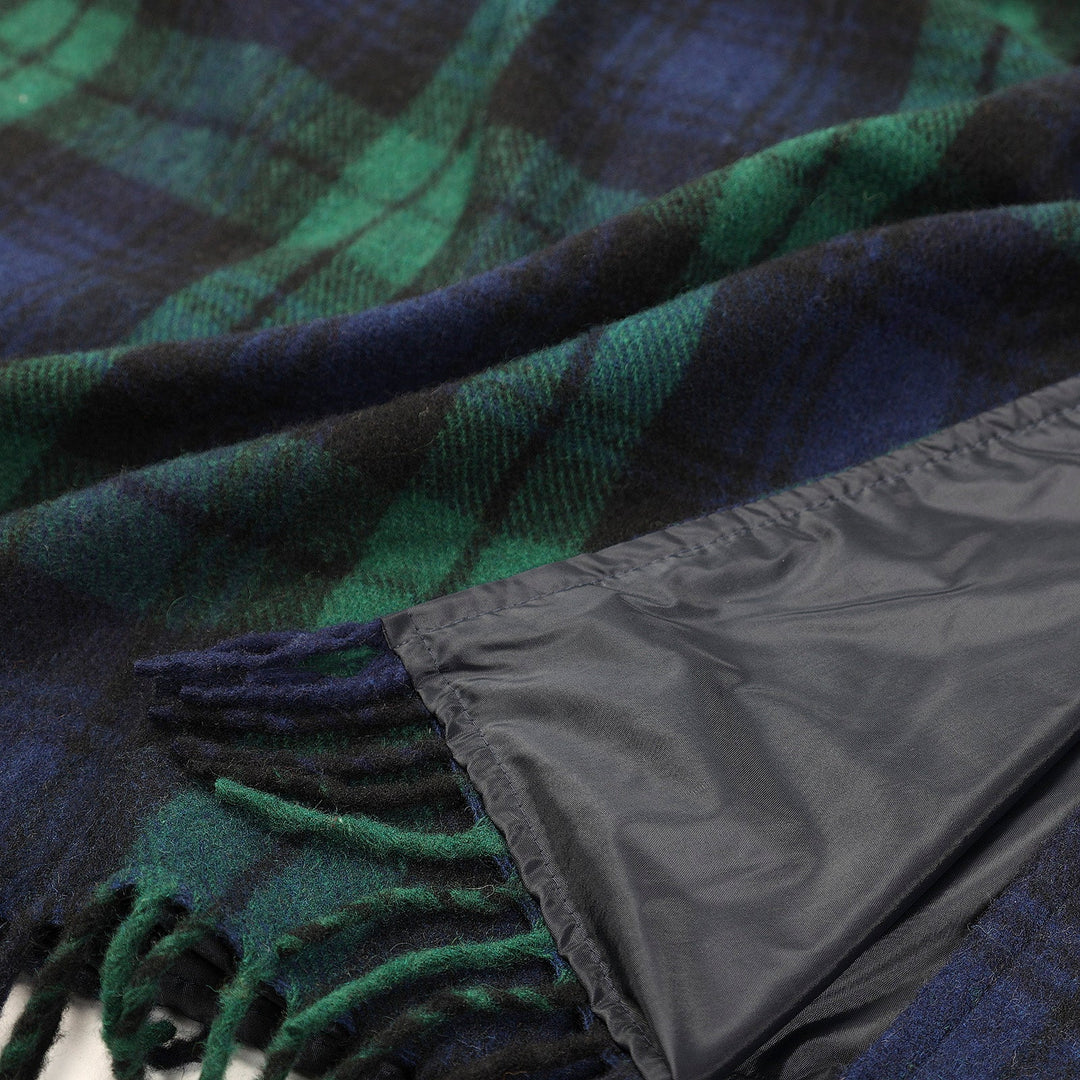 Tartan?�Picnic Blanket Black Watch - Dunedin Cashmere
